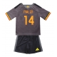 AS Roma Donyell Malen #14 Replike Rezervni Dres za djecu 2026-27 Kratak Rukav (+ Kratke hlače)